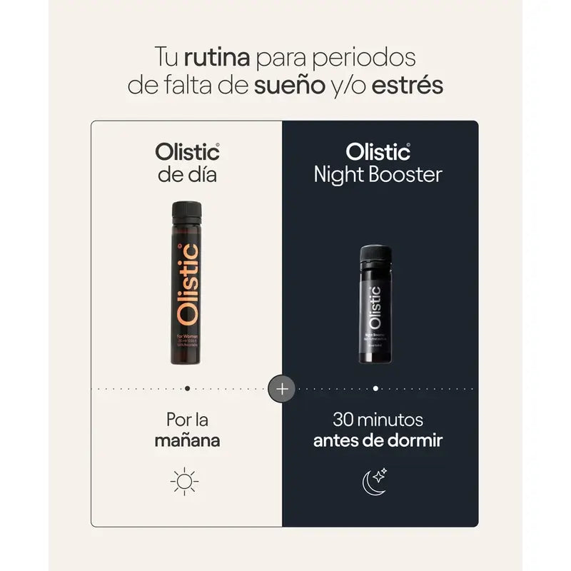 Olistic Night Booster + Olistic per le donne, 28 dosi da 25 ml