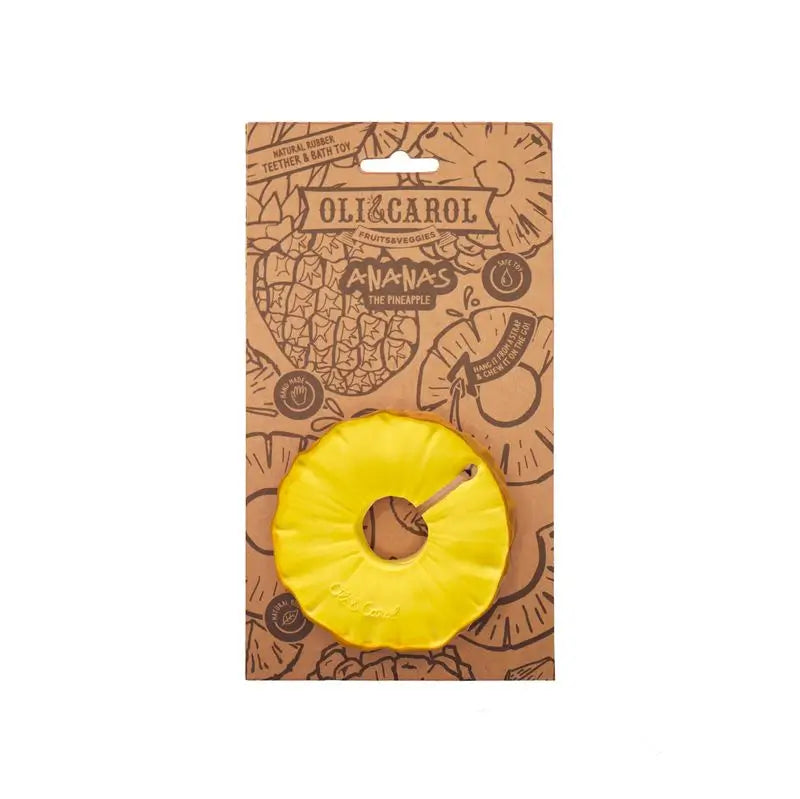 Oli&Carol Ananas l'ananas Teether