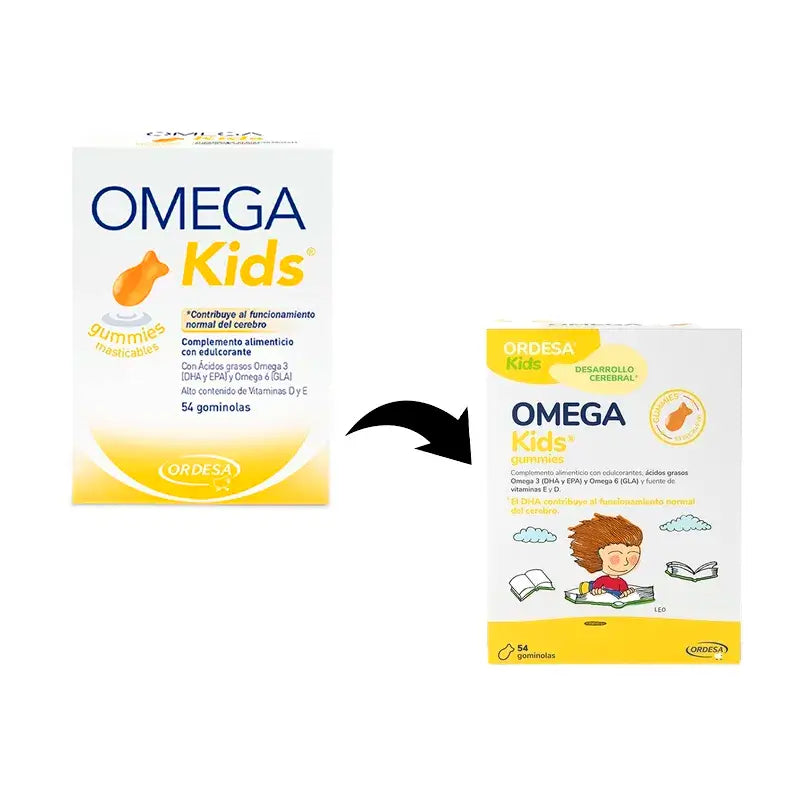 Omegakids Gummies, 54 gommine
