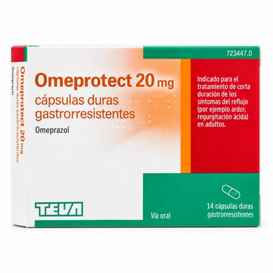 Omeprotect 20 mg Blister, 14 capsule gastroresistenti