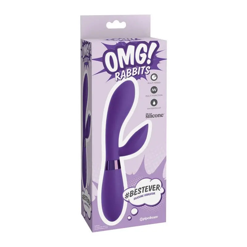 Omg Bestever Vibratore in silicone Lilla