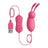 Omg Cute Rabbit potente vibratore rosa Usb