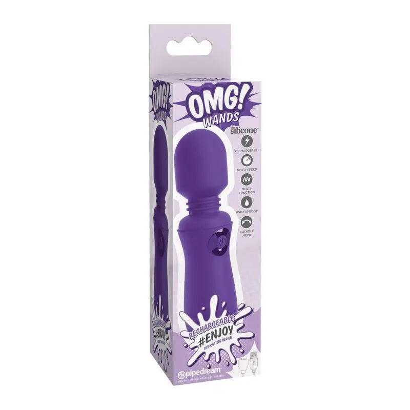 Omg Enjoy Vibratore Wand Lila
