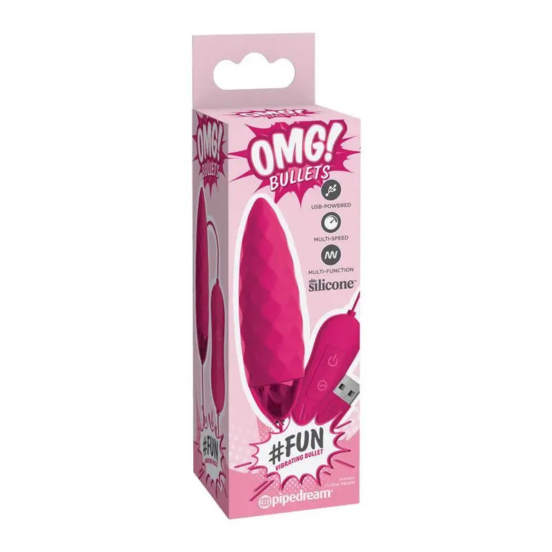 Omg Fun Rosa Vibrating Bullet Luxe