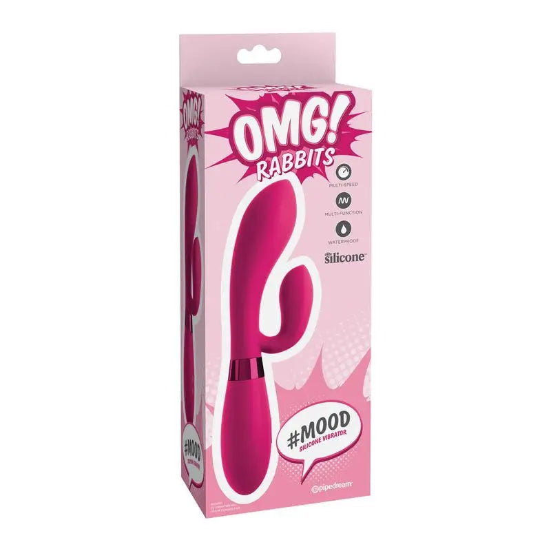 Omg Mood Vibratore in silicone rosa