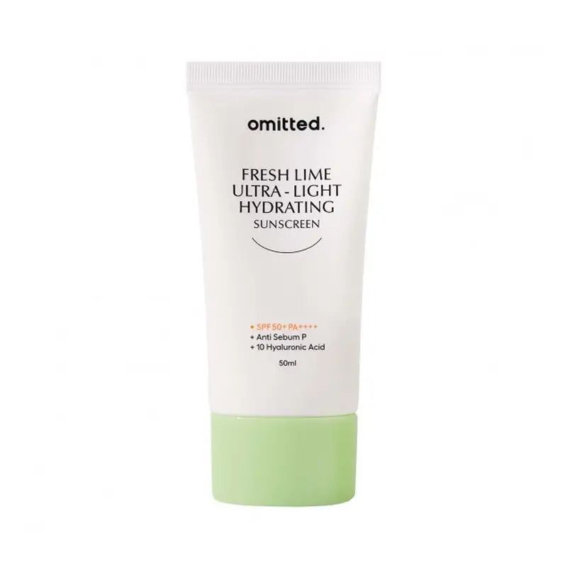 Omitted Fresh Lime Protezione solare ultra leggera e idratante , 50 gr