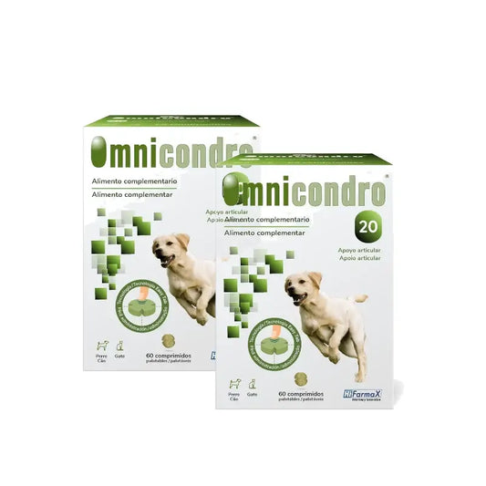 Omnicondro 20 Condroprotettore per cani, 2X60 compresse