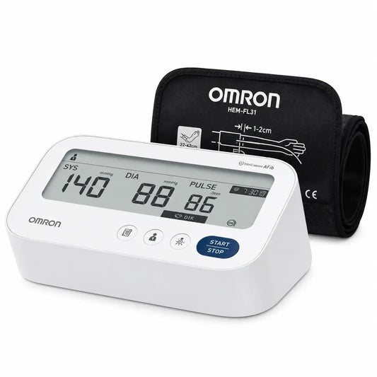 Misuratore di pressione da braccio superiore Omron M3 Comfort , 1 unità