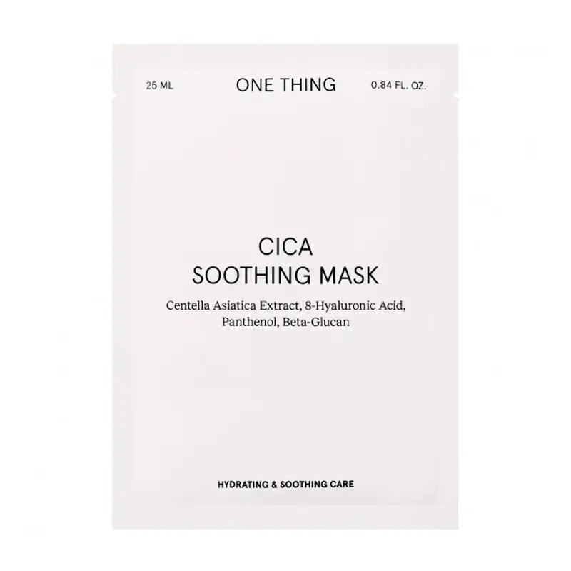 One Thing Cica Maschera lenitiva , 25 ml