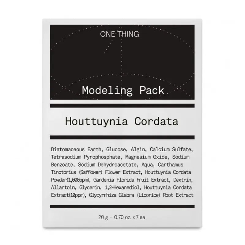 One Thing Houttuynia Cordata Confezione modellante , 20 g
