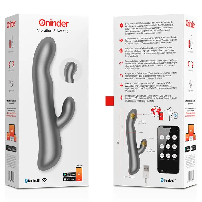 Oninder Vibrazione e rotazione Black - App gratuita