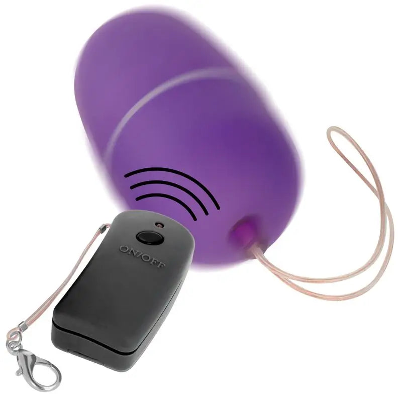 Uovo vibrante telecomandato online - Lilla