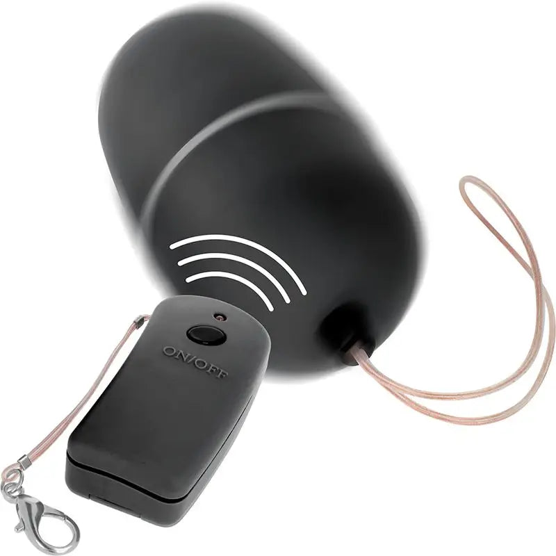Uovo vibrante telecomandato online - Nero