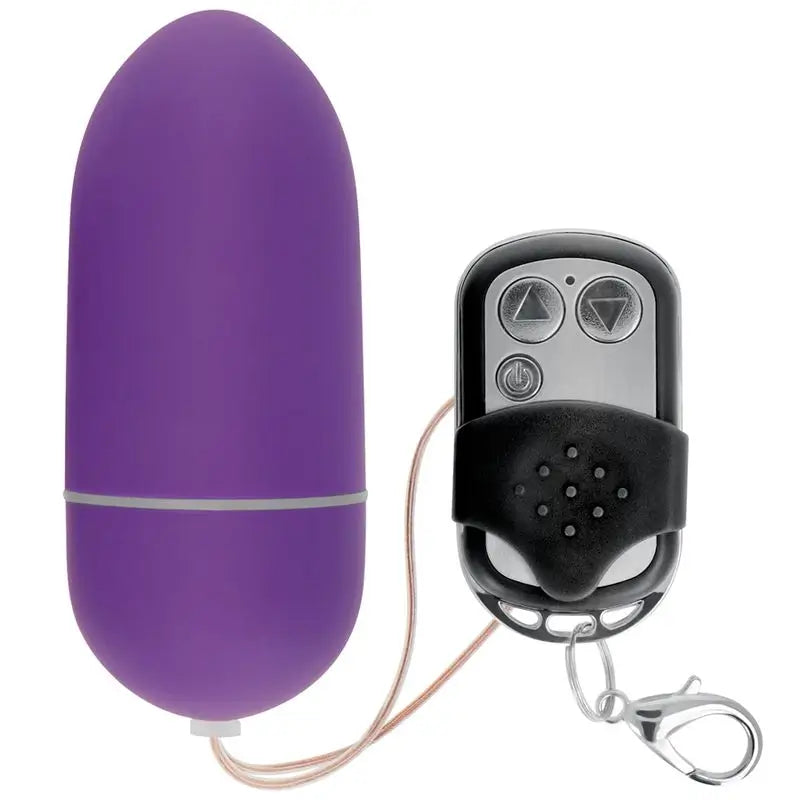 Uovo vibrante telecomandato online L - Viola