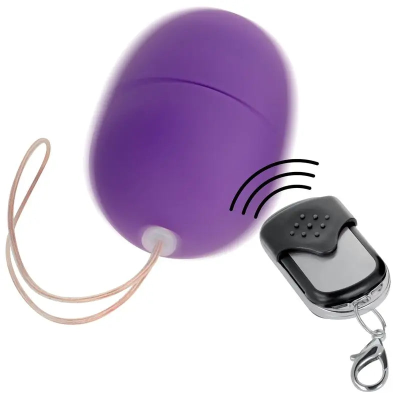 Uovo vibrante telecomandato online S - Lilla