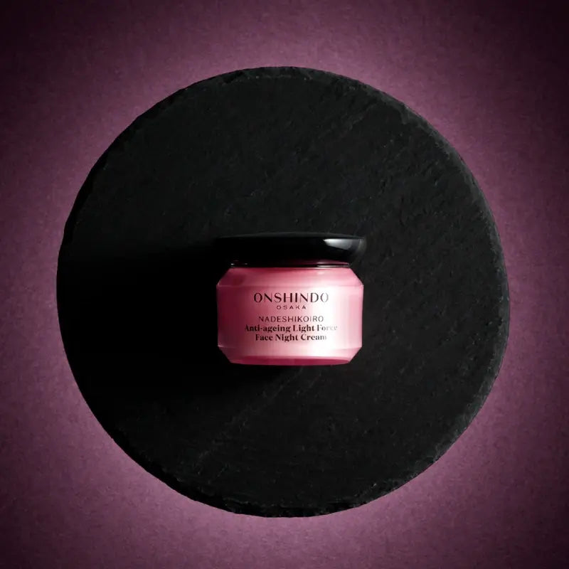 Onshindo Osaka Nadeshikoiro Crema notte anti-età per pelli normali e miste, 50 ml