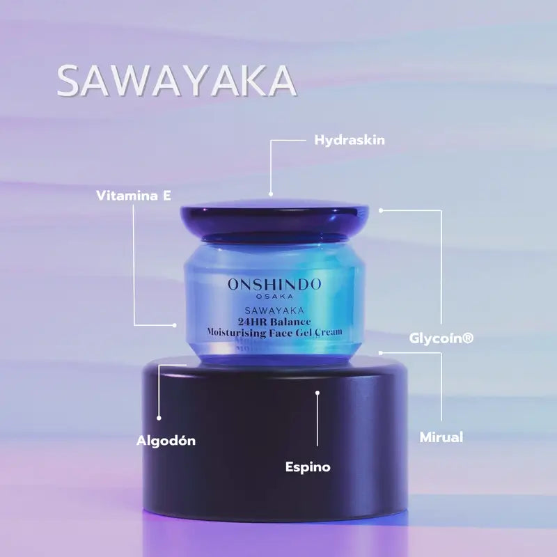 Onshindo Osaka Sawayaka Crema Gel Idratante 24Hr, 50 ml