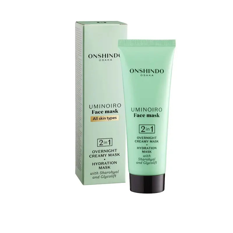 Onshindo Osaka Uminoiro Maschera viso idratante, 75 ml