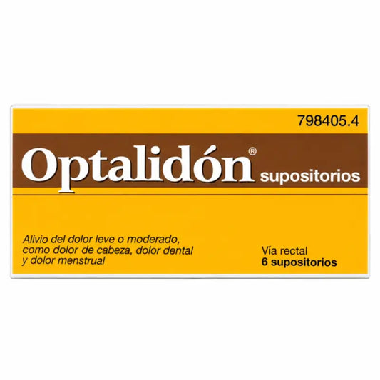 Optalidon Supposte, 6 unità
