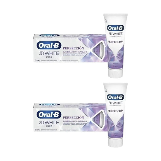Dentifricio sbiancante Oral-B 3Dwhite Luxe Perfection 2X75 Ml