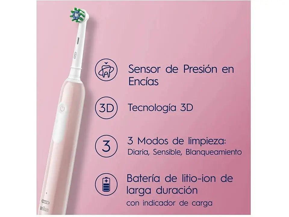 Spazzolino elettrico Oral-B Braun Pro 1 Rosa