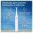 Spazzolino elettrico Oral B Braun Io2 Bianco, 2 testine, 1 confezione