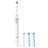 Spazzolino elettrico Oral B Braun Io2 Bianco, 2 testine, 1 confezione