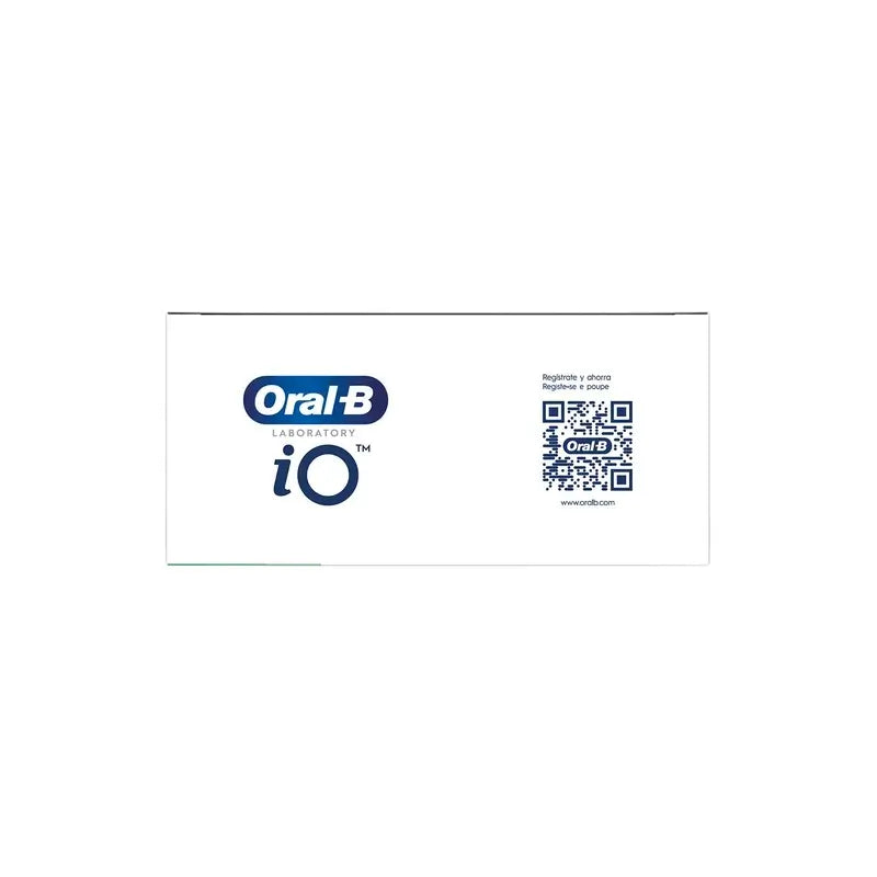 Spazzolino elettrico Oral B Braun Io2 Bianco, 2 testine, 1 confezione