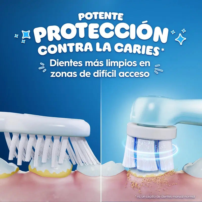 Spazzolino Oral B Braun iO2 per bambini con punto di cucitura