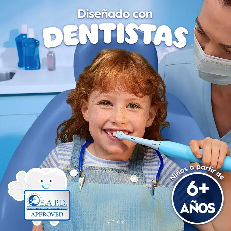 Spazzolino Oral B Braun iO2 per bambini con punto di cucitura