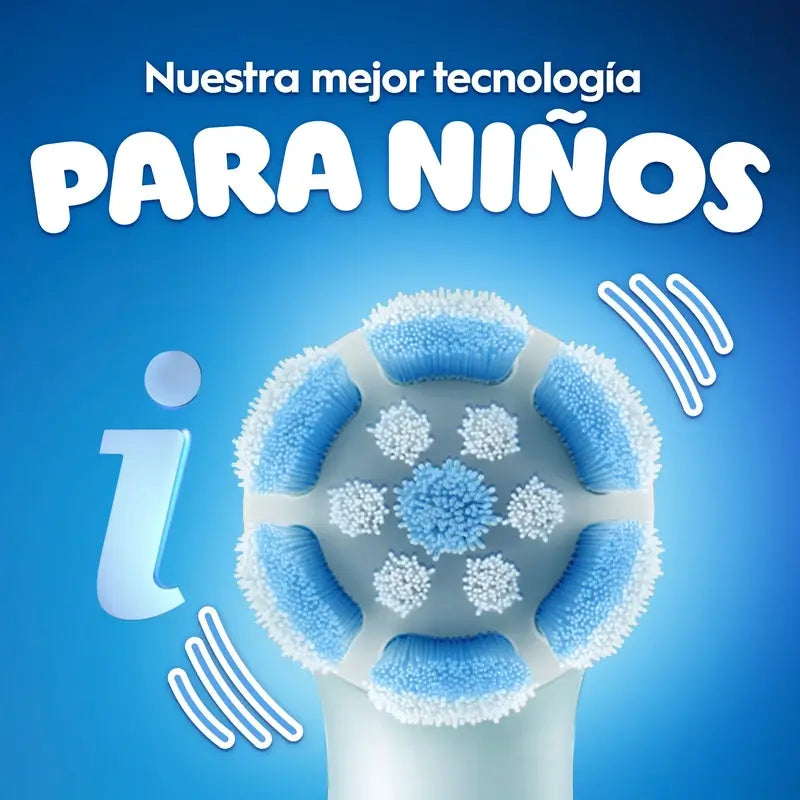 Spazzolino Oral B Braun iO2 per bambini con punto di cucitura