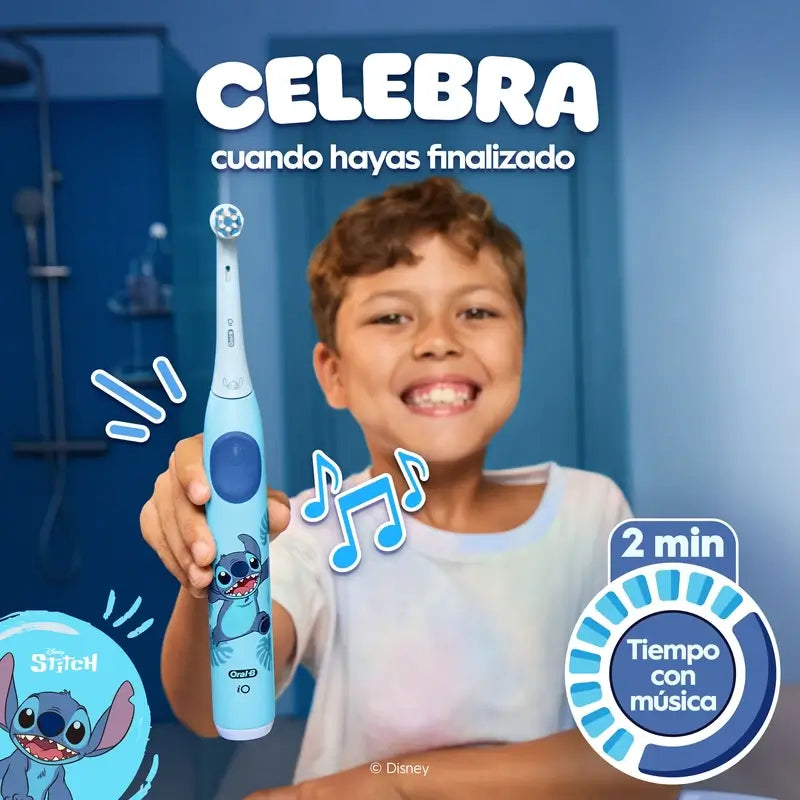 Spazzolino Oral B Braun iO2 per bambini con punto di cucitura