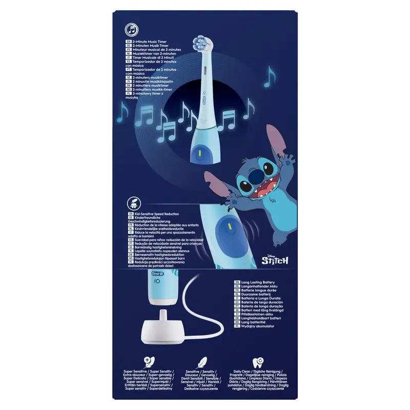 Spazzolino Oral B Braun iO2 per bambini con punto di cucitura