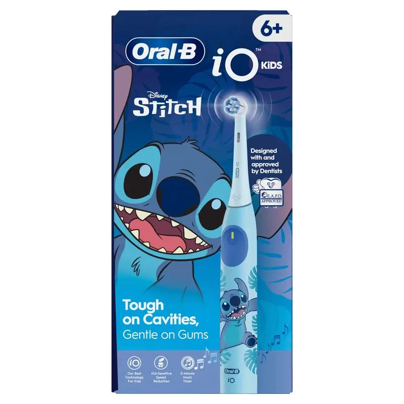 Spazzolino Oral B Braun iO2 per bambini con punto di cucitura