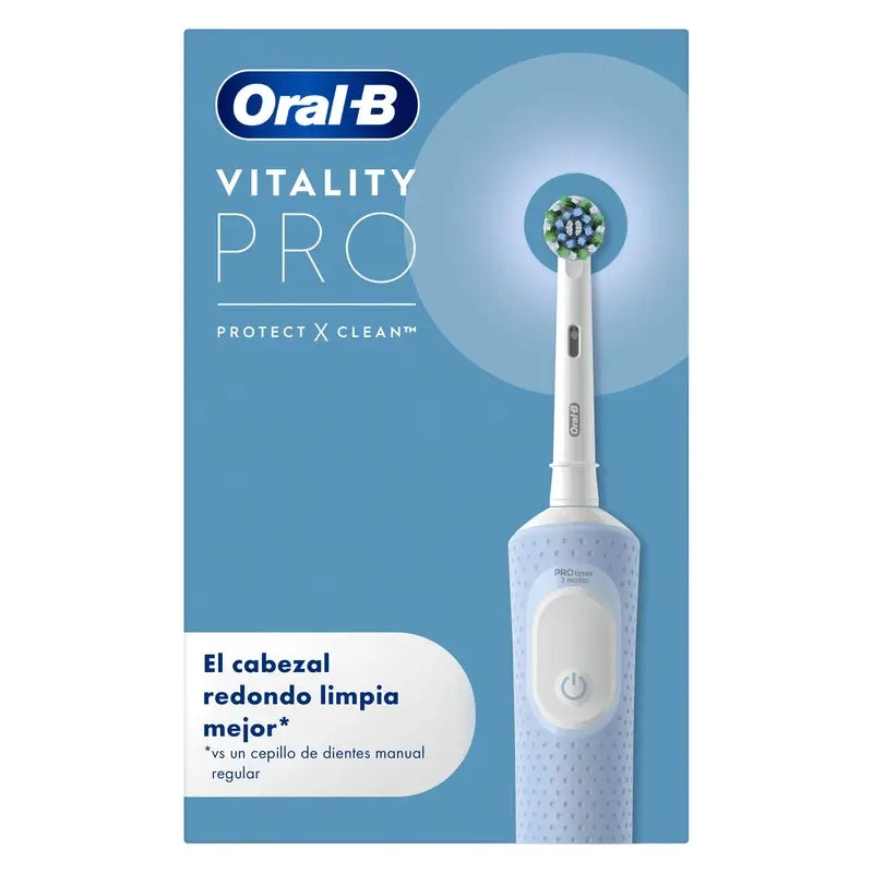 Spazzolino ricaricabile Oral-B Braun Braun Vitality Pro Blu