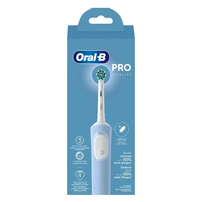 Spazzolino ricaricabile Oral-B Braun Braun Vitality Pro Blu