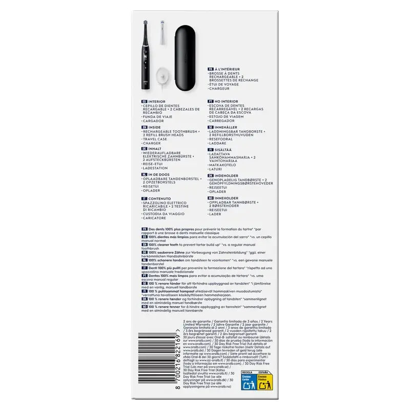 Spazzolino elettrico Oral-B Braun iO6 Nero