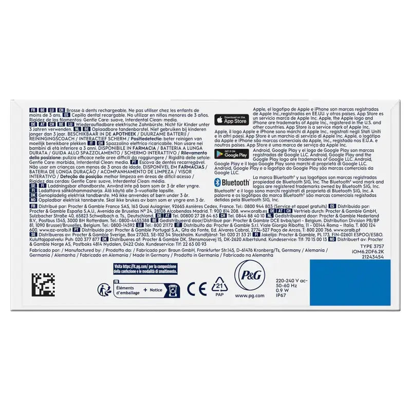 Spazzolino elettrico Oral-B Braun iO6 Nero