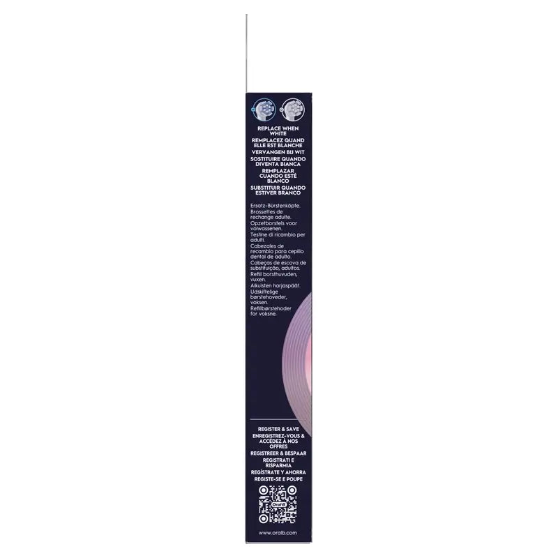 Oral-B Io Gentle Care Original Gengive Sensibili Spazzolini rotondi di ricambio , 6 pezzi