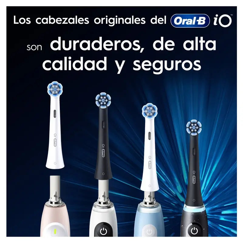 Oral-B Io Gentle Care Original Gengive Sensibili Spazzolini rotondi di ricambio , 6 pezzi