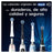 Oral-B Io Gentle Care Original Gengive Sensibili Spazzolini rotondi di ricambio , 6 pezzi