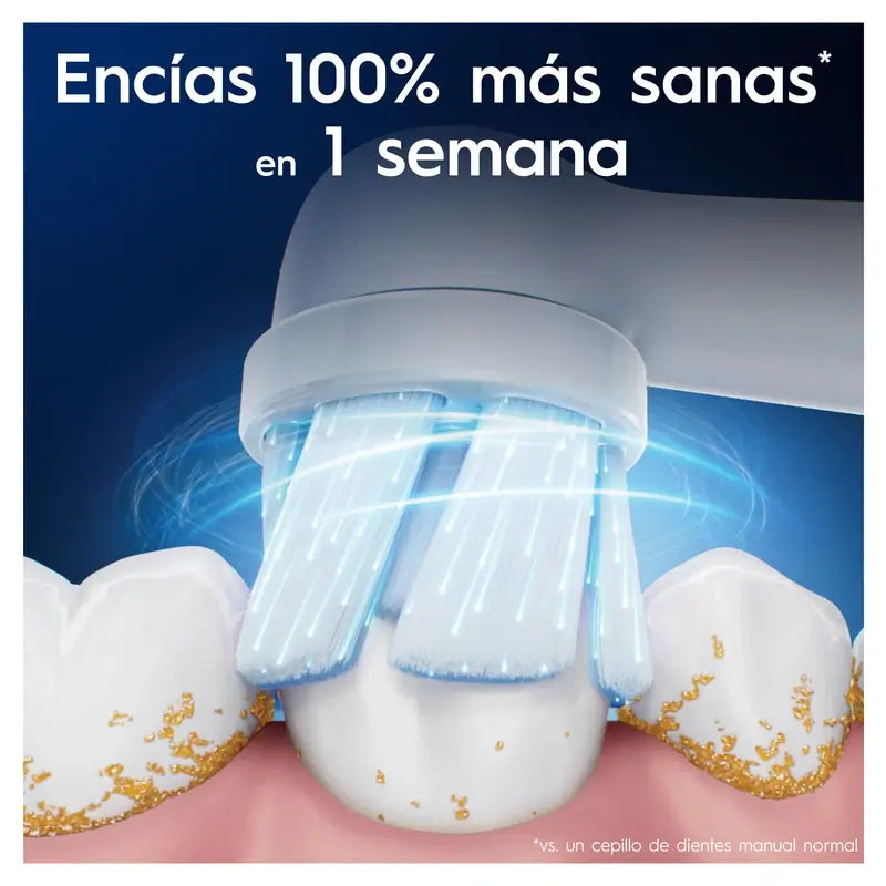Oral-B Io Gentle Care Original Gengive Sensibili Spazzolini rotondi di ricambio , 6 pezzi