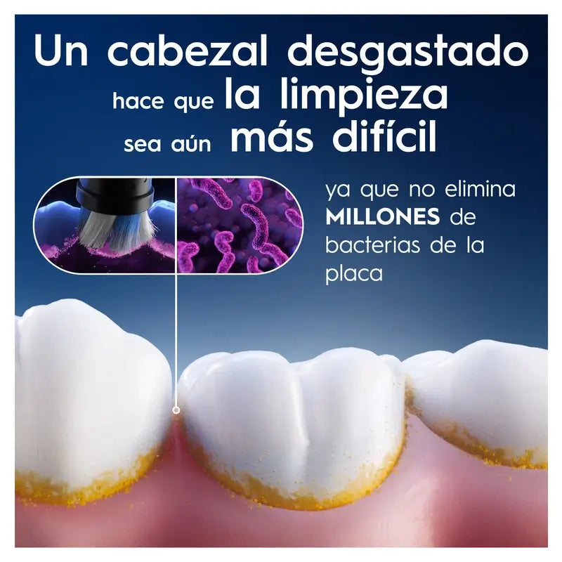 Oral-B Io Gentle Care Original Gengive Sensibili Spazzolini rotondi di ricambio , 6 pezzi