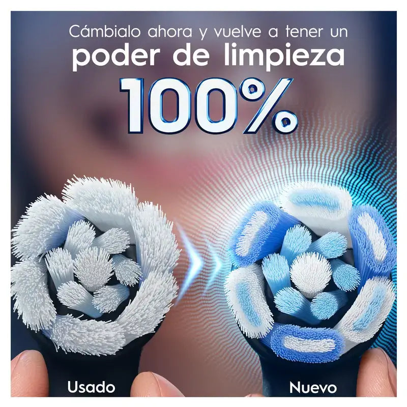 Testine di ricambio Oral B iO Ultimate Clean Black, confezione da 4 pz.