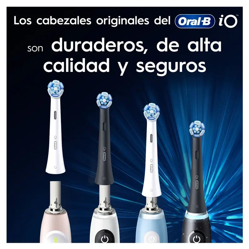 Testine di ricambio Oral B iO Ultimate Clean Black, confezione da 4 pz.