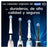 Testine di ricambio Oral B iO Ultimate Clean Black, confezione da 4 pz.