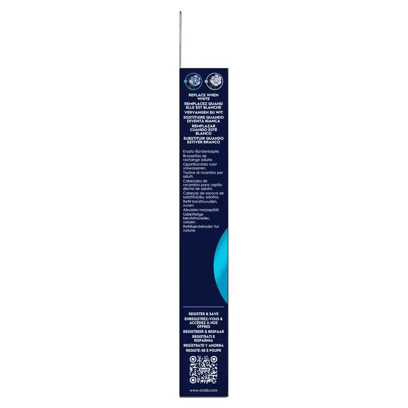 Testine di ricambio Oral B iO Ultimate Clean Black, confezione da 4 pz.