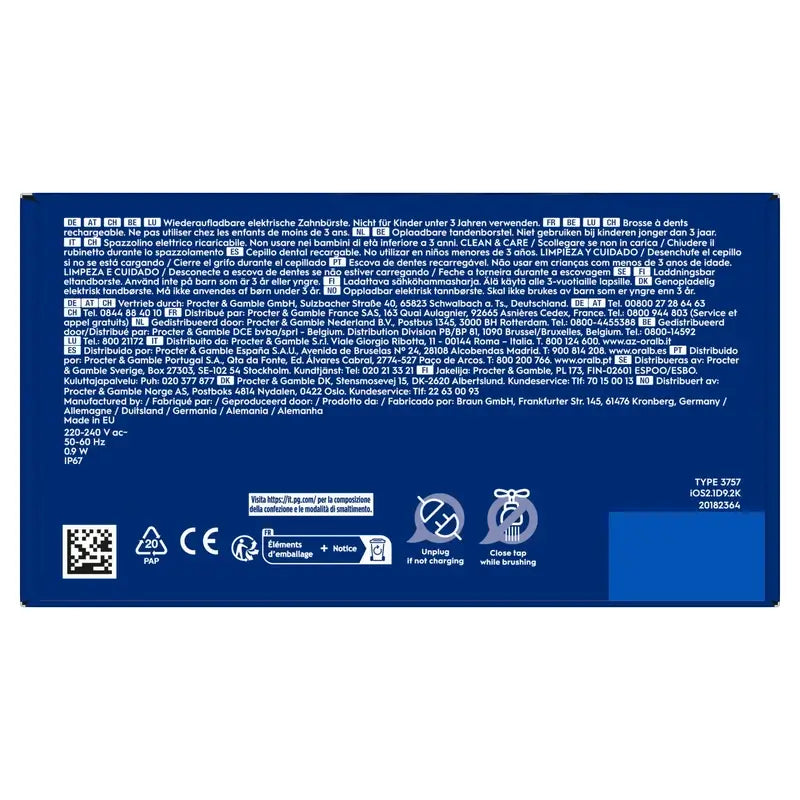 Oral-B Braun iO2 Serie Notte Nero