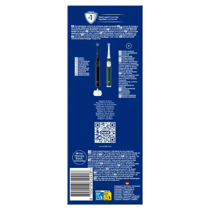 iO2 Duo Nero/Verde - Pulizia e manutenzione