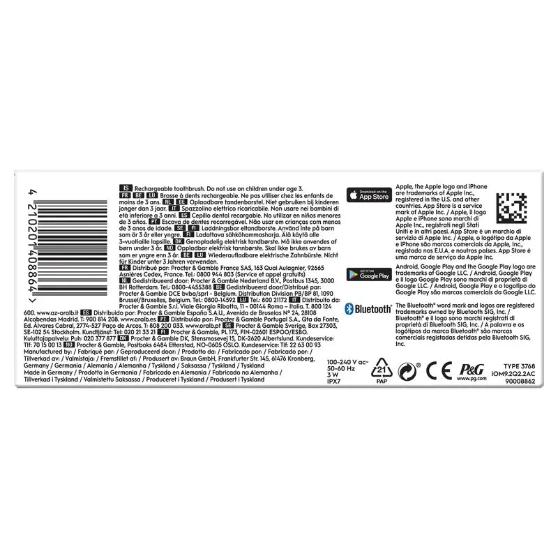 Oral-B Braun iO9 S Nero
